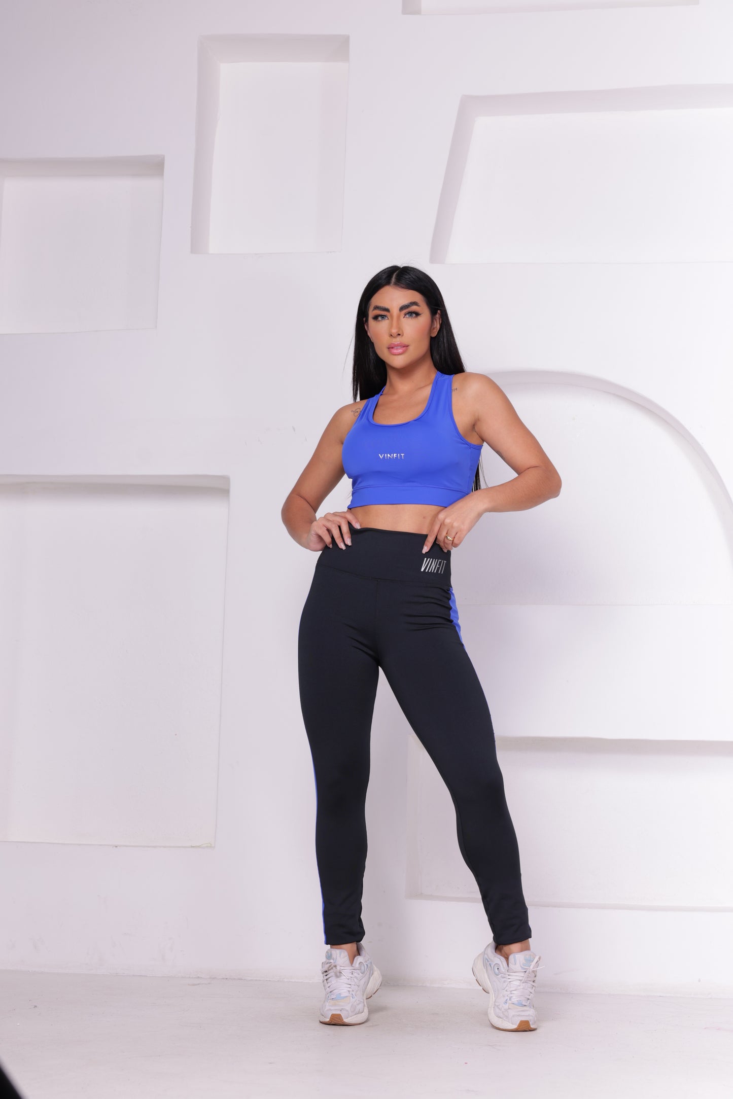 Top Basic Vinfit Nadador Poliamida | Toque Suave e Respirável