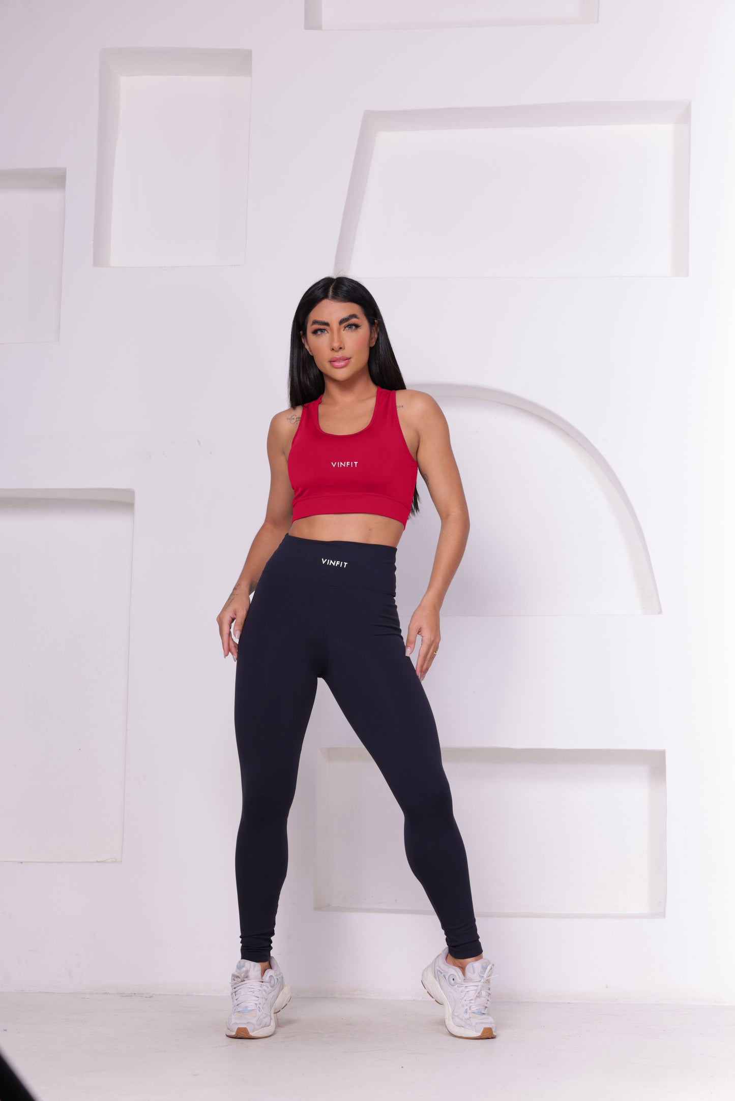 Top Basic Vinfit Nadador Poliamida | Toque Suave e Respirável