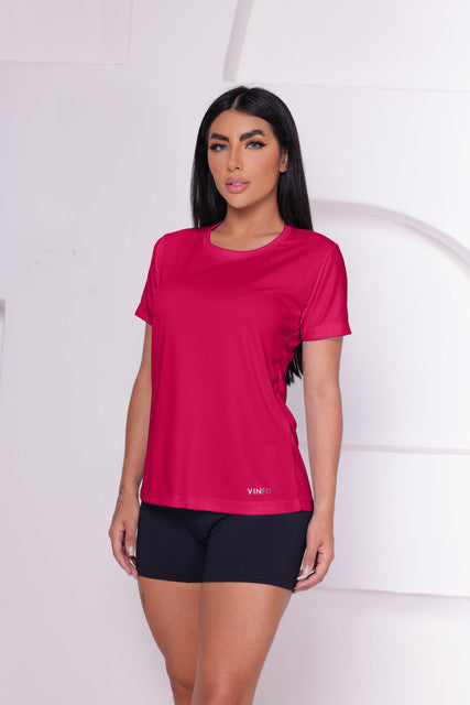 Camiseta Basic Vinfit | Secagem rápida e ajuste perfeito