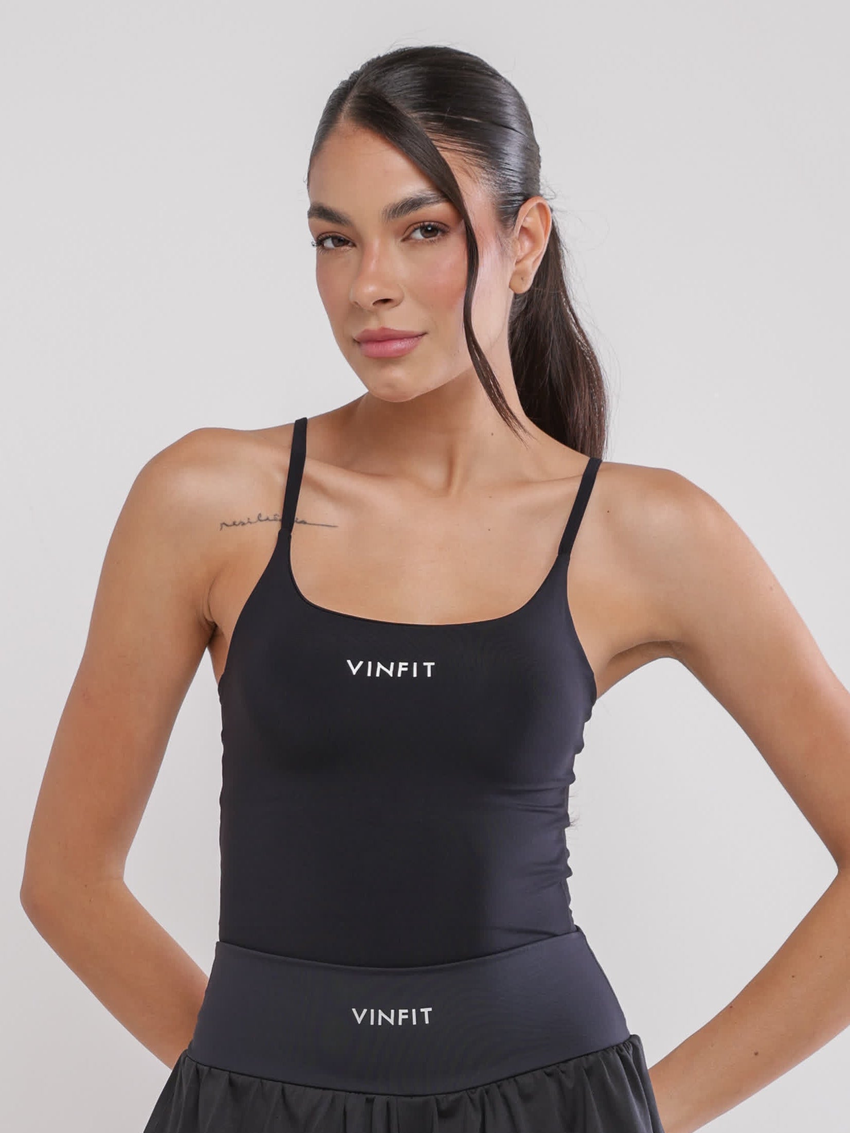 Top Cruzado em Poliamida – Vinfit