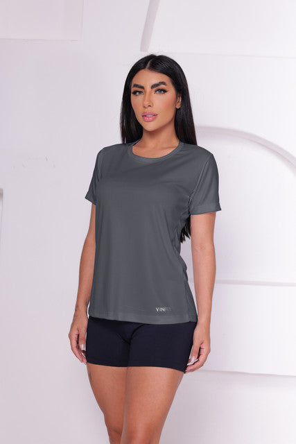 Camiseta Basic Vinfit | Secagem rápida e ajuste perfeito