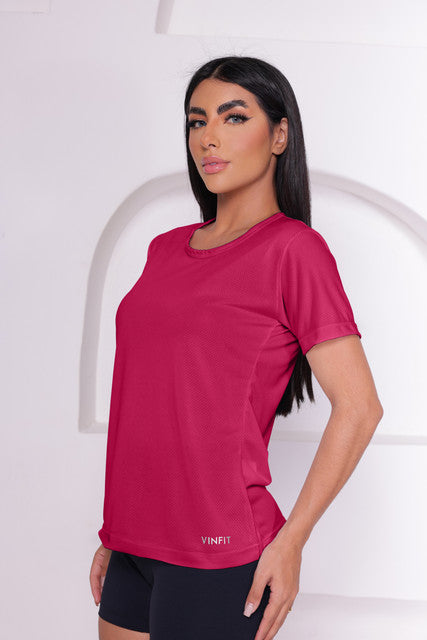 Camiseta Dry-Fit Vinfit | Secagem rápida e ajuste perfeito