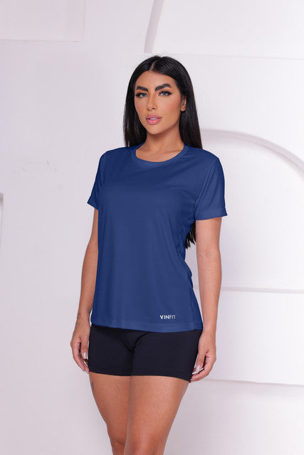 Camiseta Basic Vinfit | Secagem rápida e ajuste perfeito