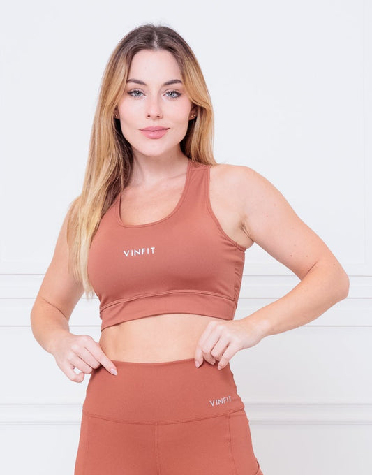 Top Basic Vinfit Nadador Poliamida | Toque Suave e Respirável