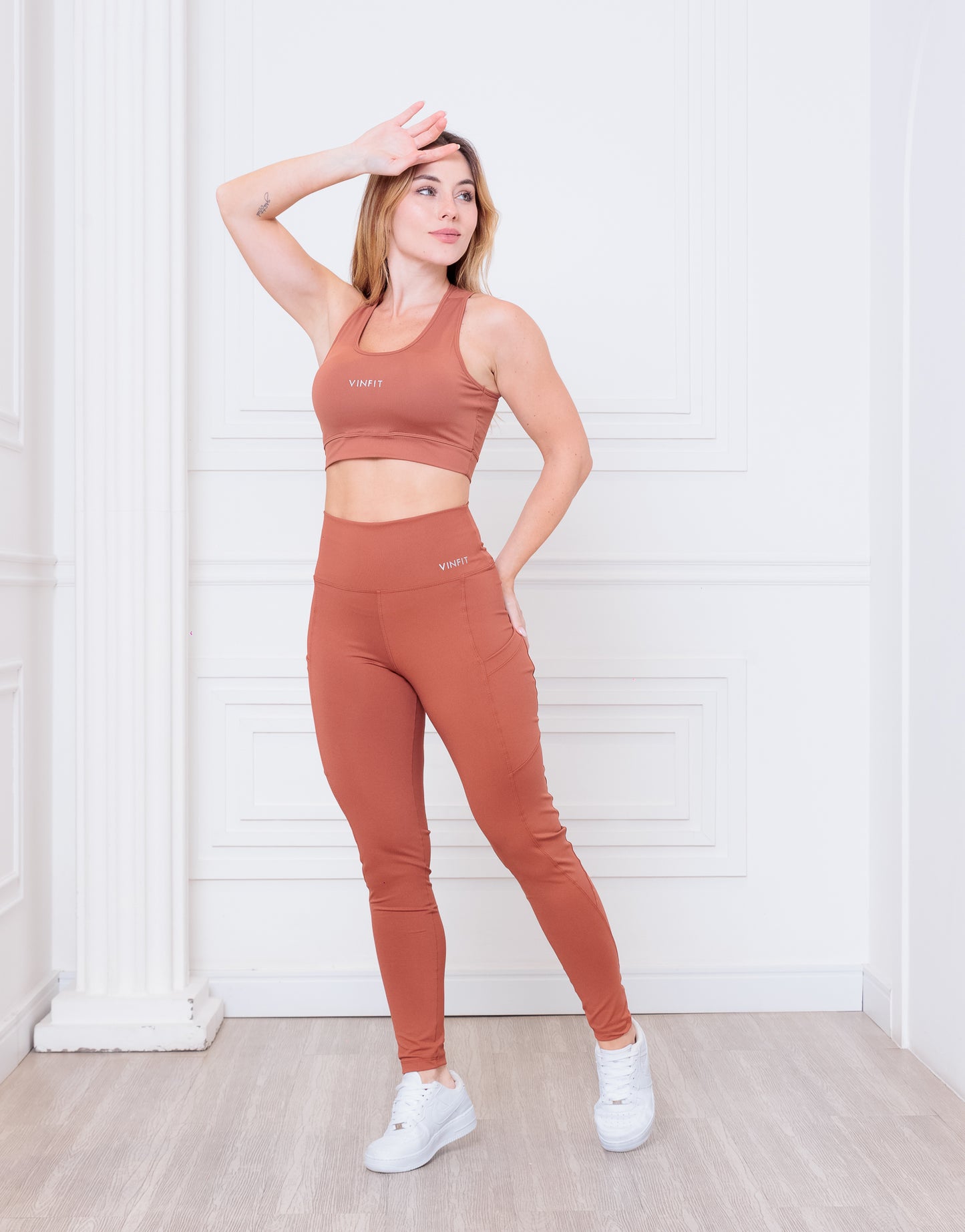 Top Basic Vinfit Nadador Poliamida | Toque Suave e Respirável