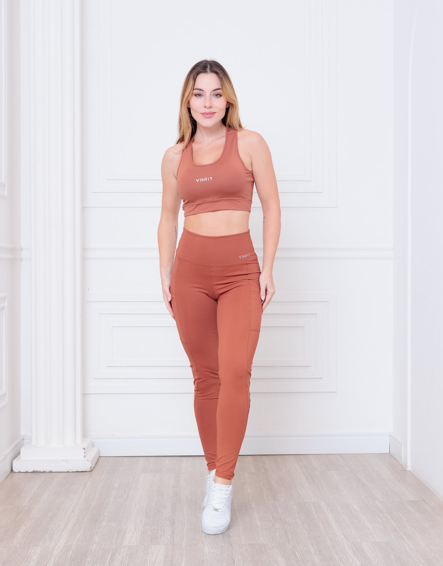 Top Basic Vinfit Nadador Poliamida | Toque Suave e Respirável