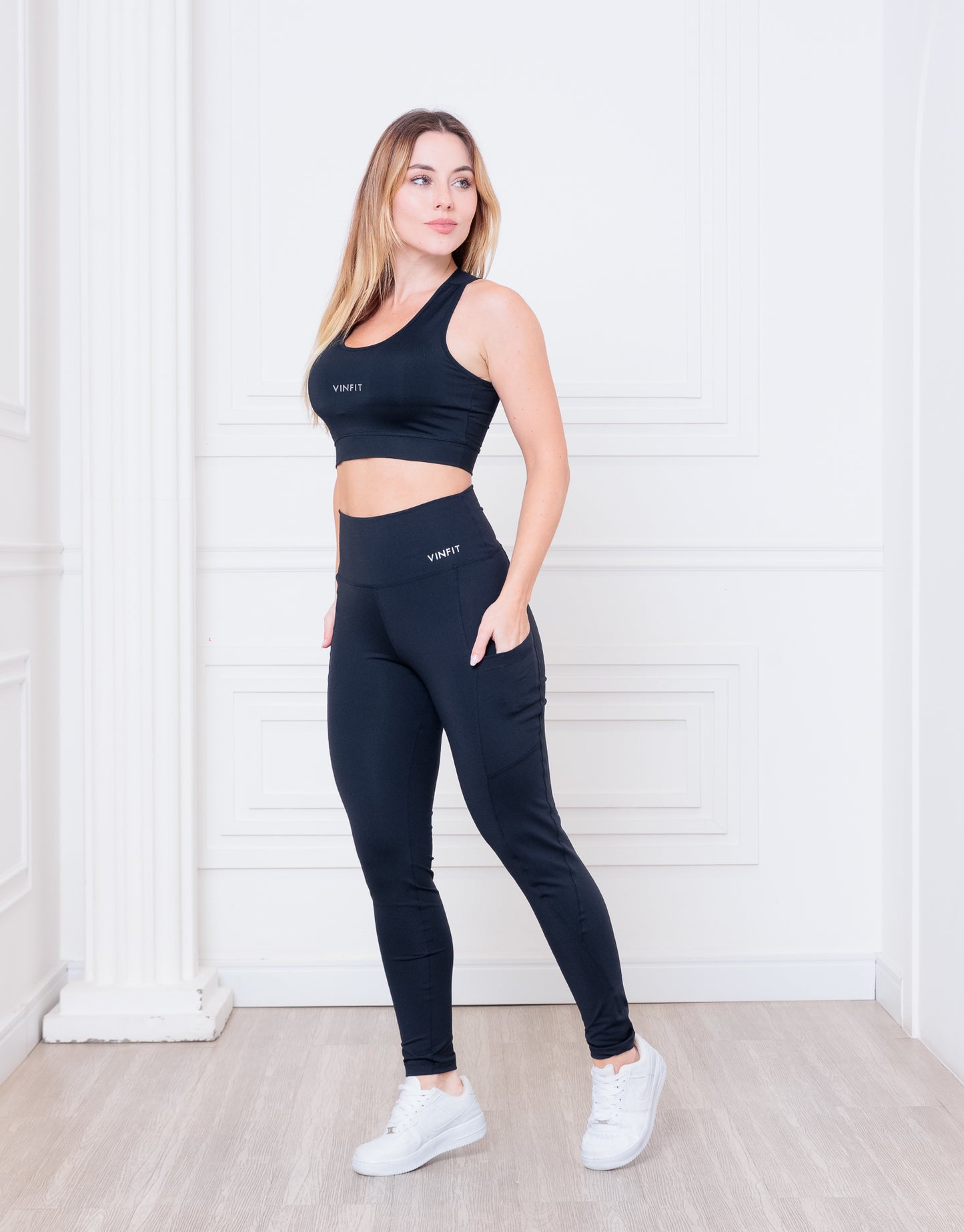 Top Basic Vinfit Nadador Poliamida | Toque Suave e Respirável