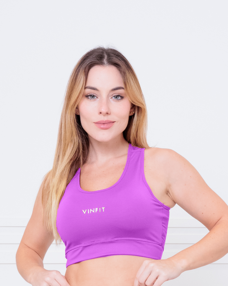 Top Basic Vinfit Nadador Poliamida | Toque Suave e Respirável