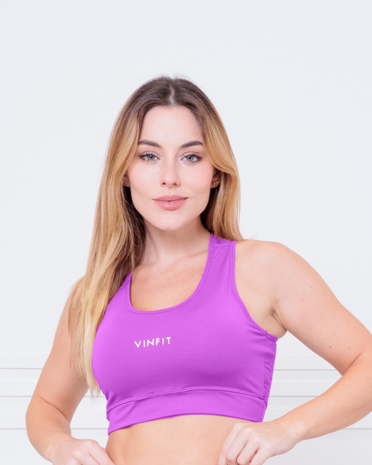 Top Basic Vinfit Nadador Poliamida | Toque Suave e Respirável