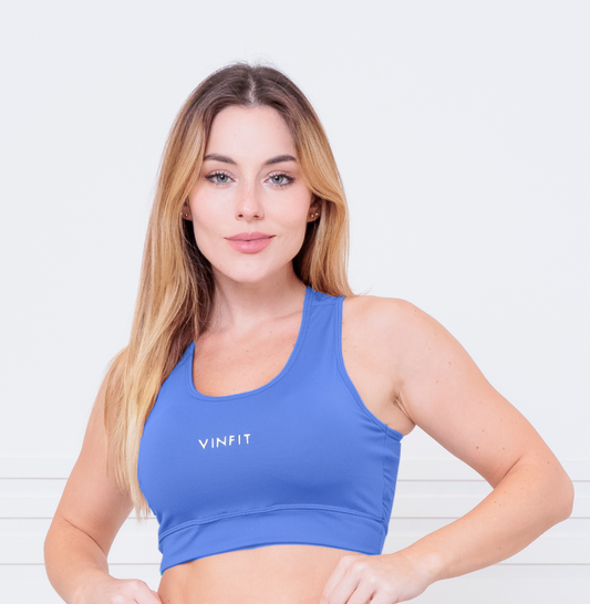 Top Basic Vinfit Nadador Poliamida | Toque Suave e Respirável