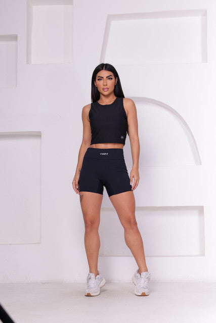 Shorts Basic Vinfit Poliamida | Durabilidade e Conforto