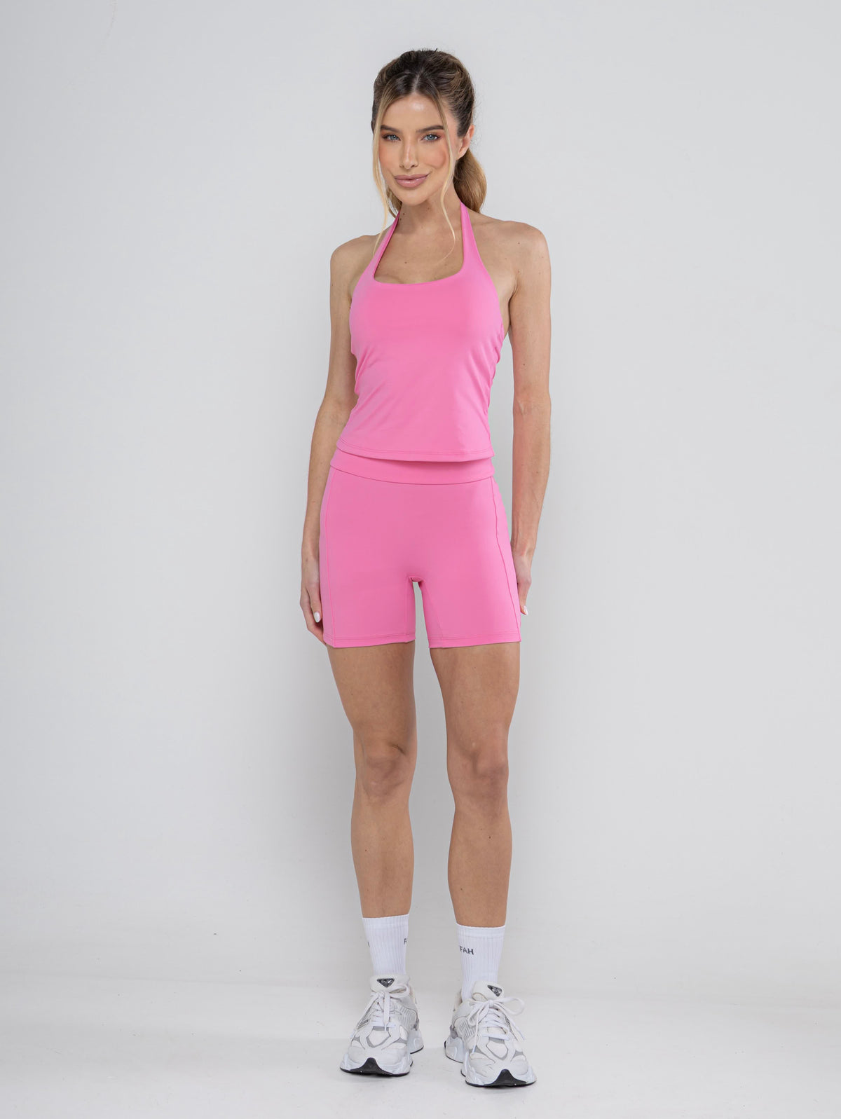 Conjunto Bloom - Frente Única e Shorts em Poliamida