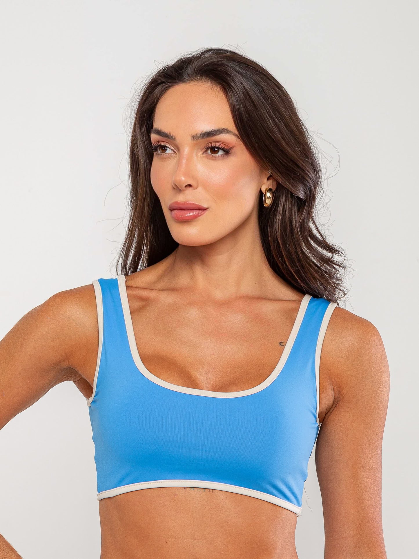 Top Bicolor | Coleção Elegance