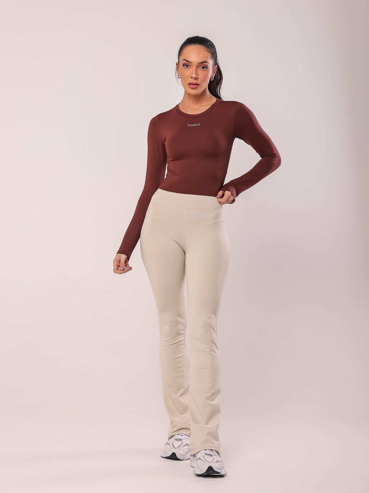Calça Legging Flare