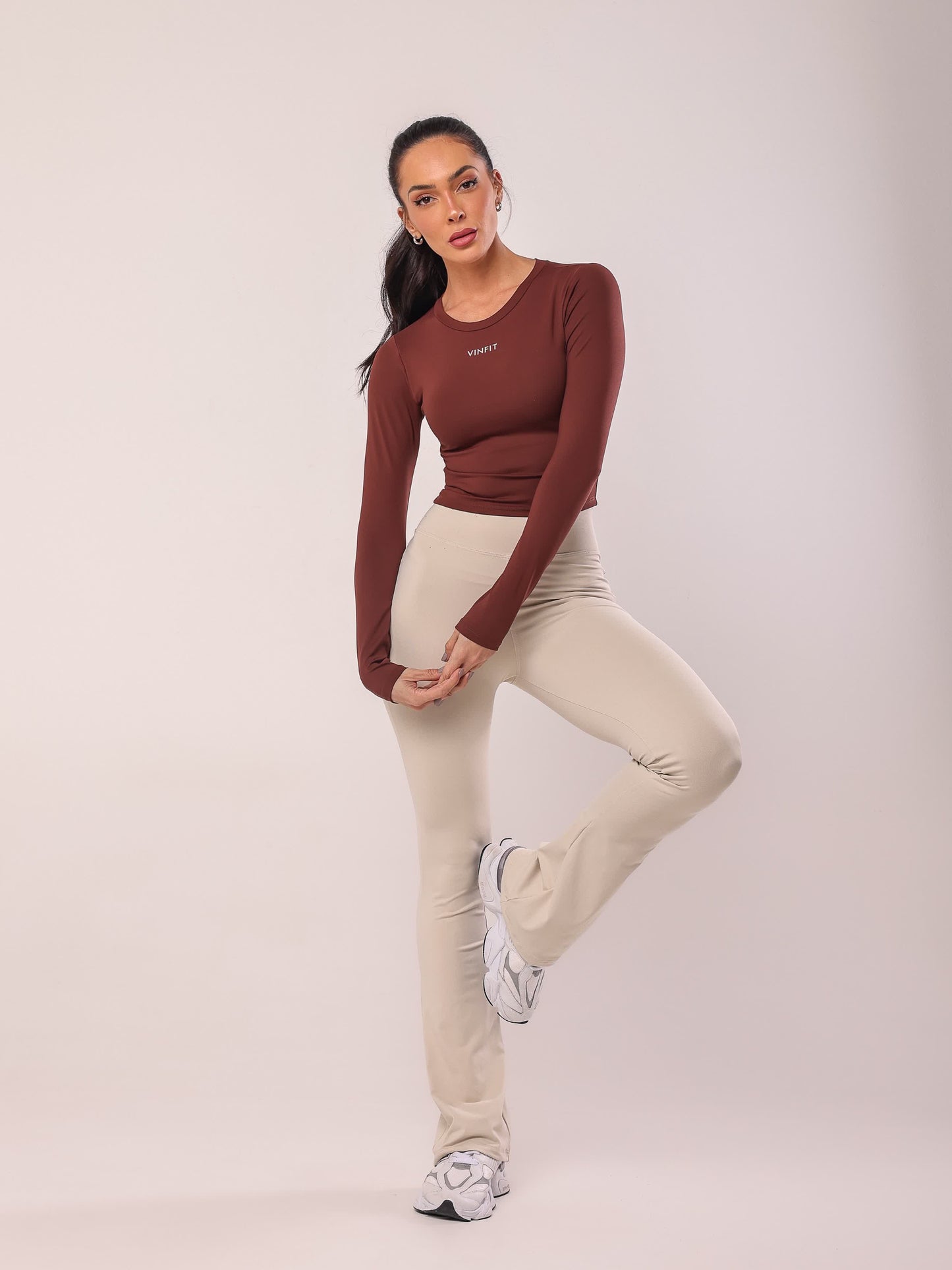 Calça Legging Flare