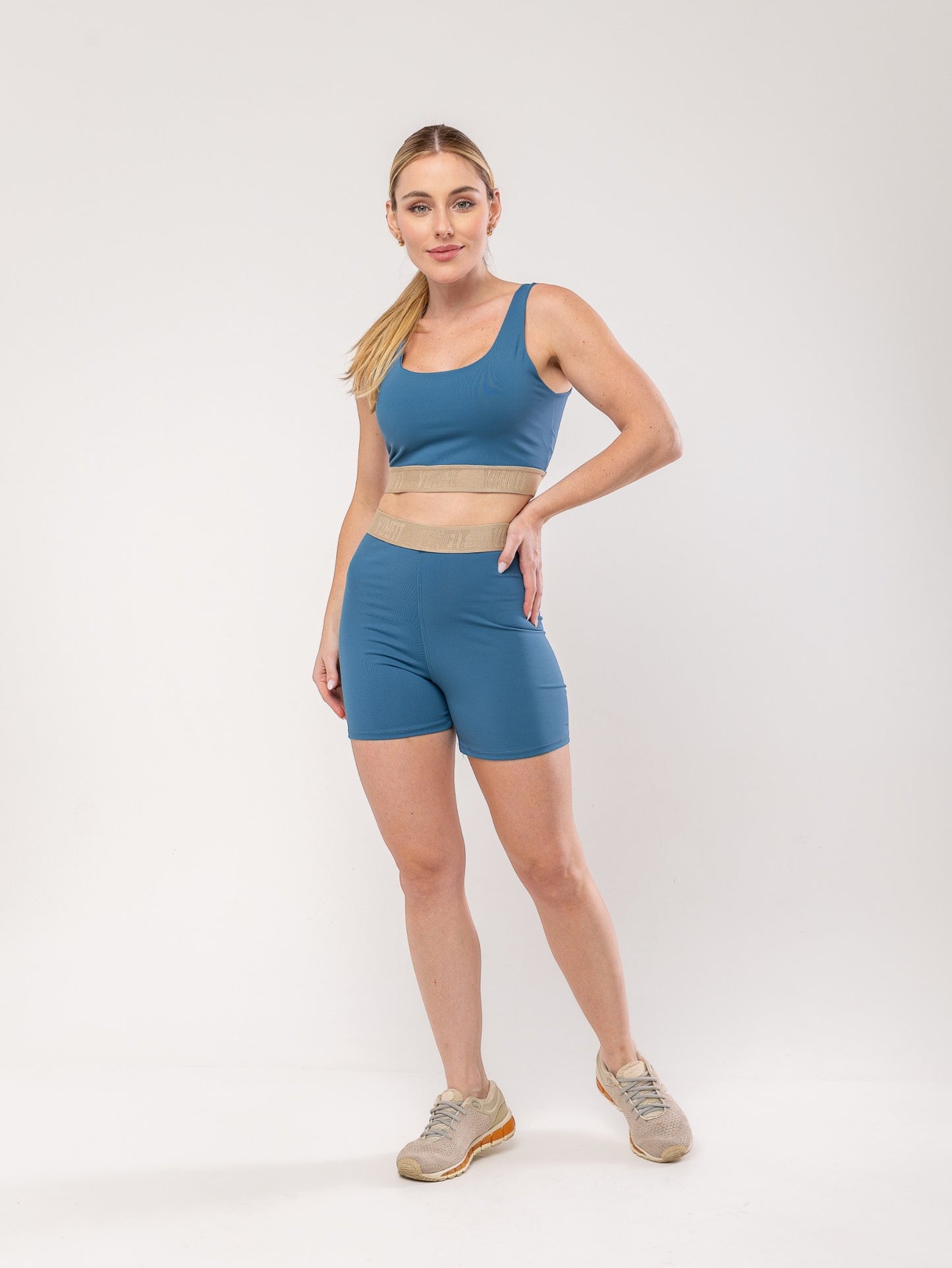 Shorts Elástico | Cintura Alta e Conforto