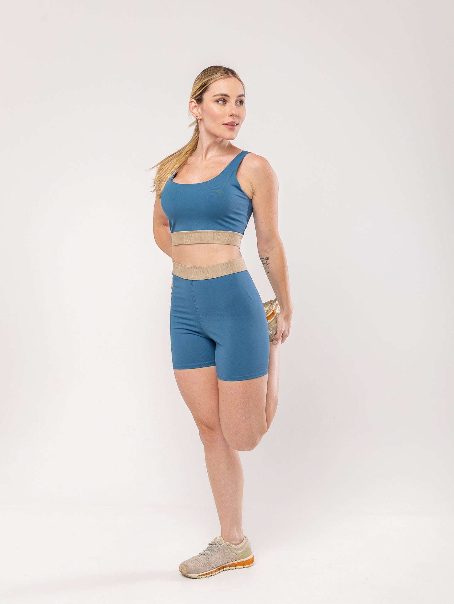 Shorts Elástico | Cintura Alta e Conforto