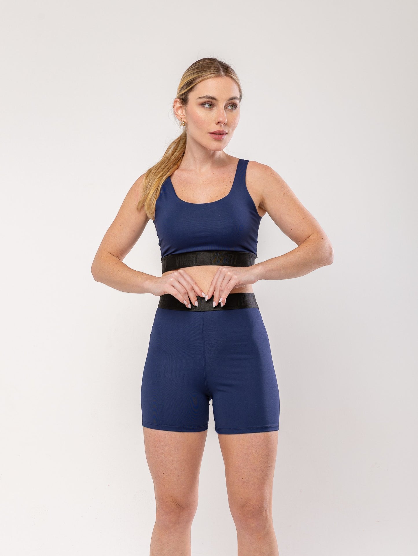 Shorts Elástico | Cintura Alta e Conforto