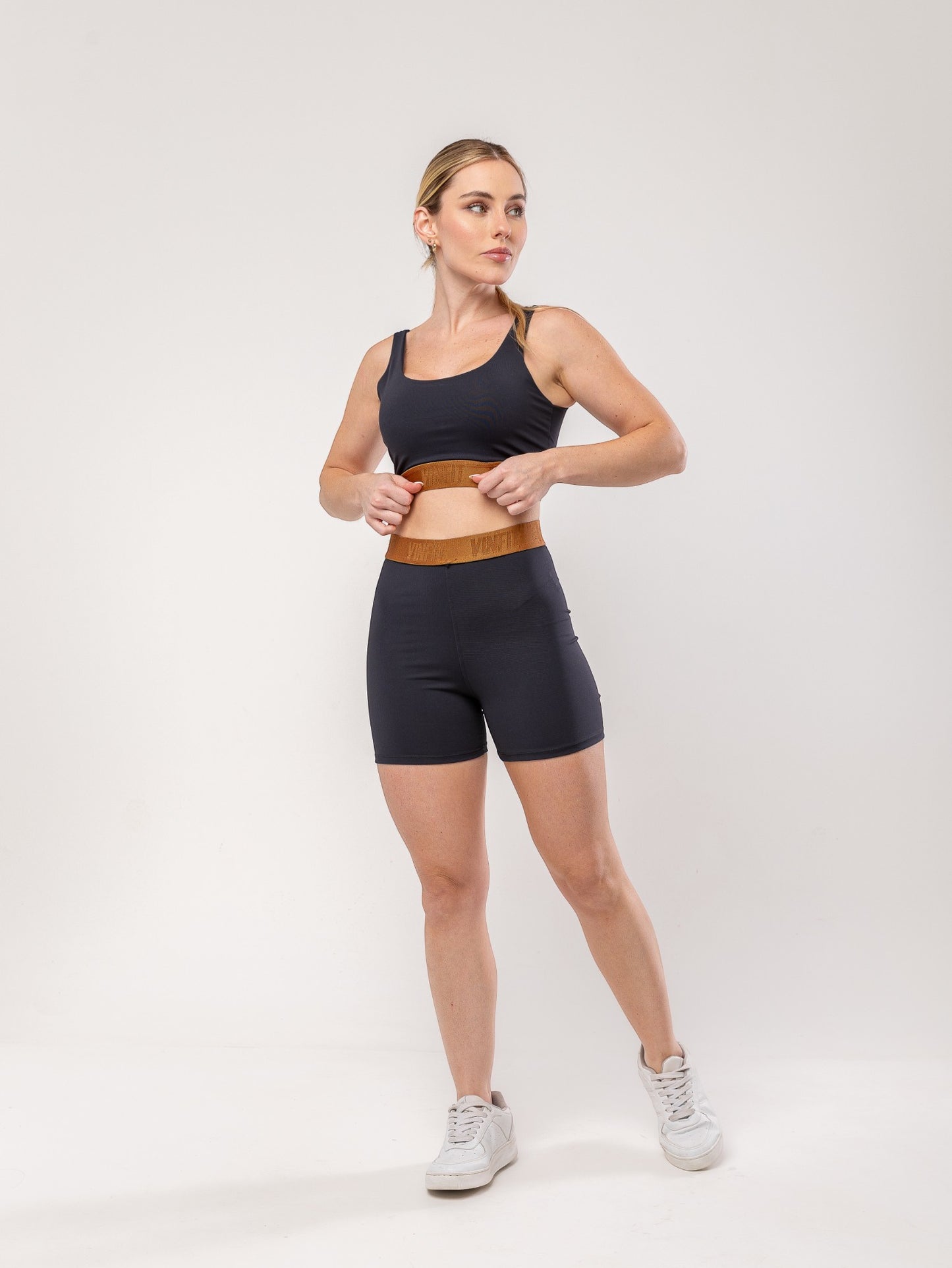 Shorts Elástico | Cintura Alta e Conforto