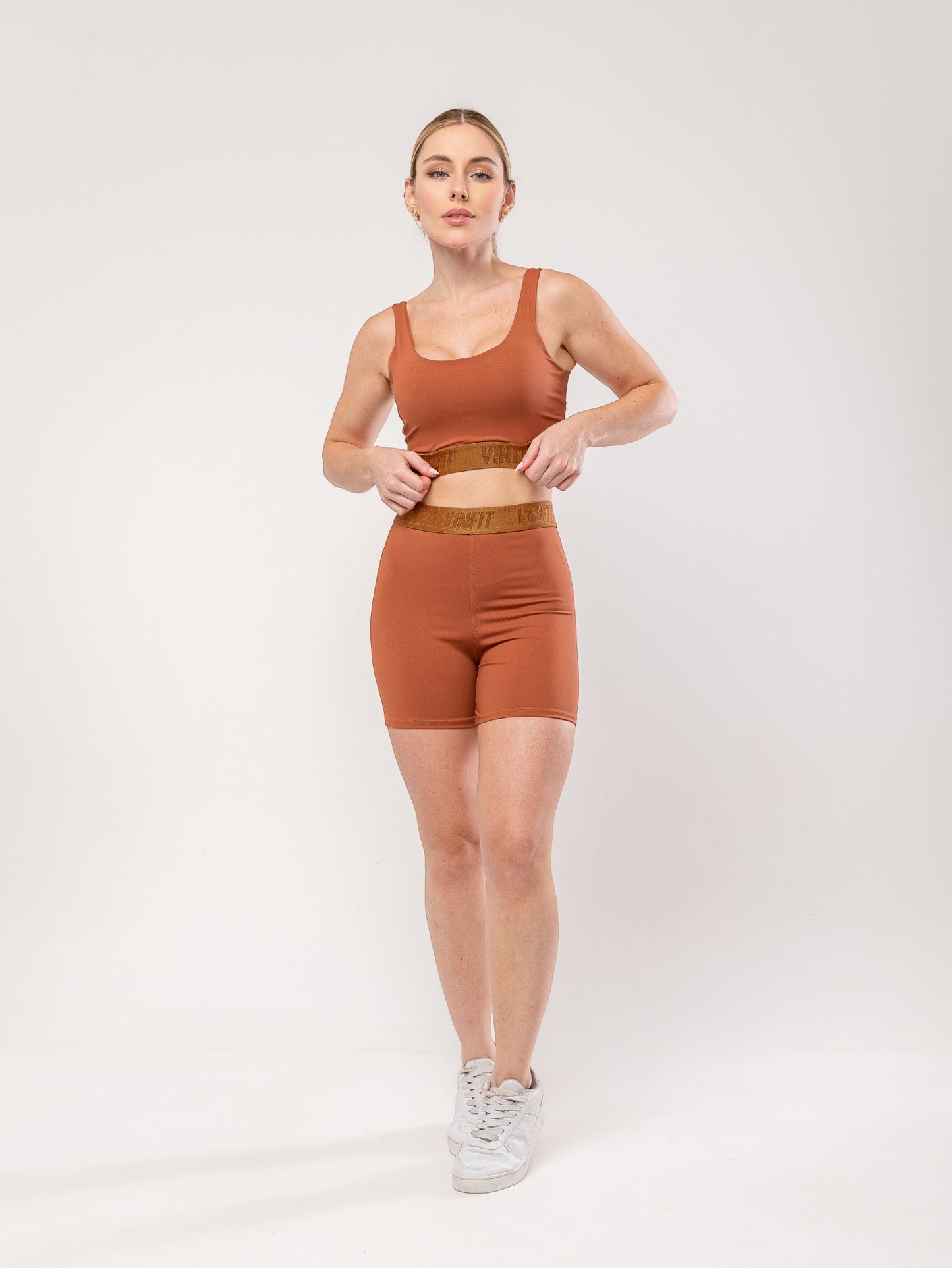 Shorts Elástico | Cintura Alta e Conforto