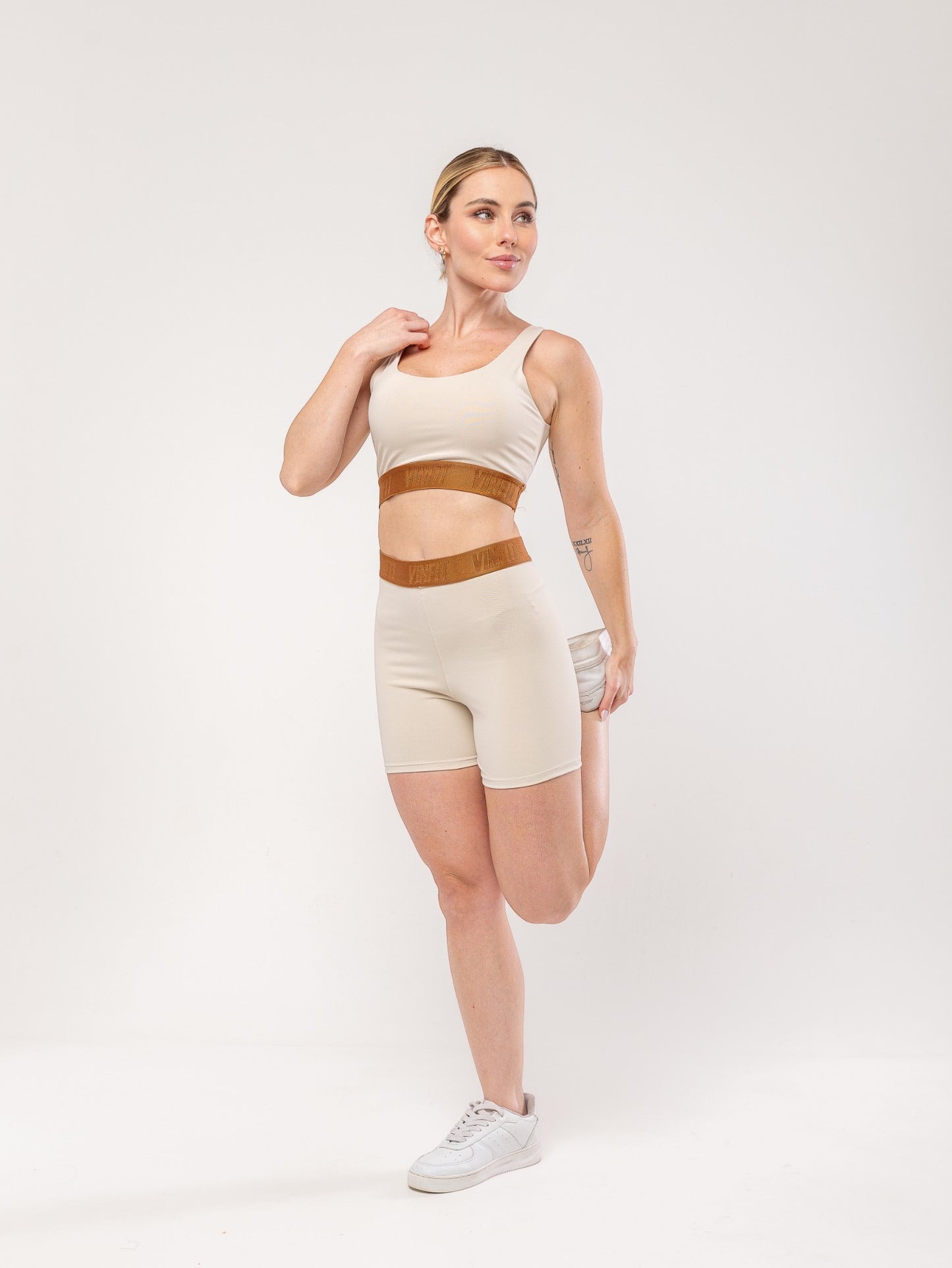 Shorts Elástico | Cintura Alta e Conforto