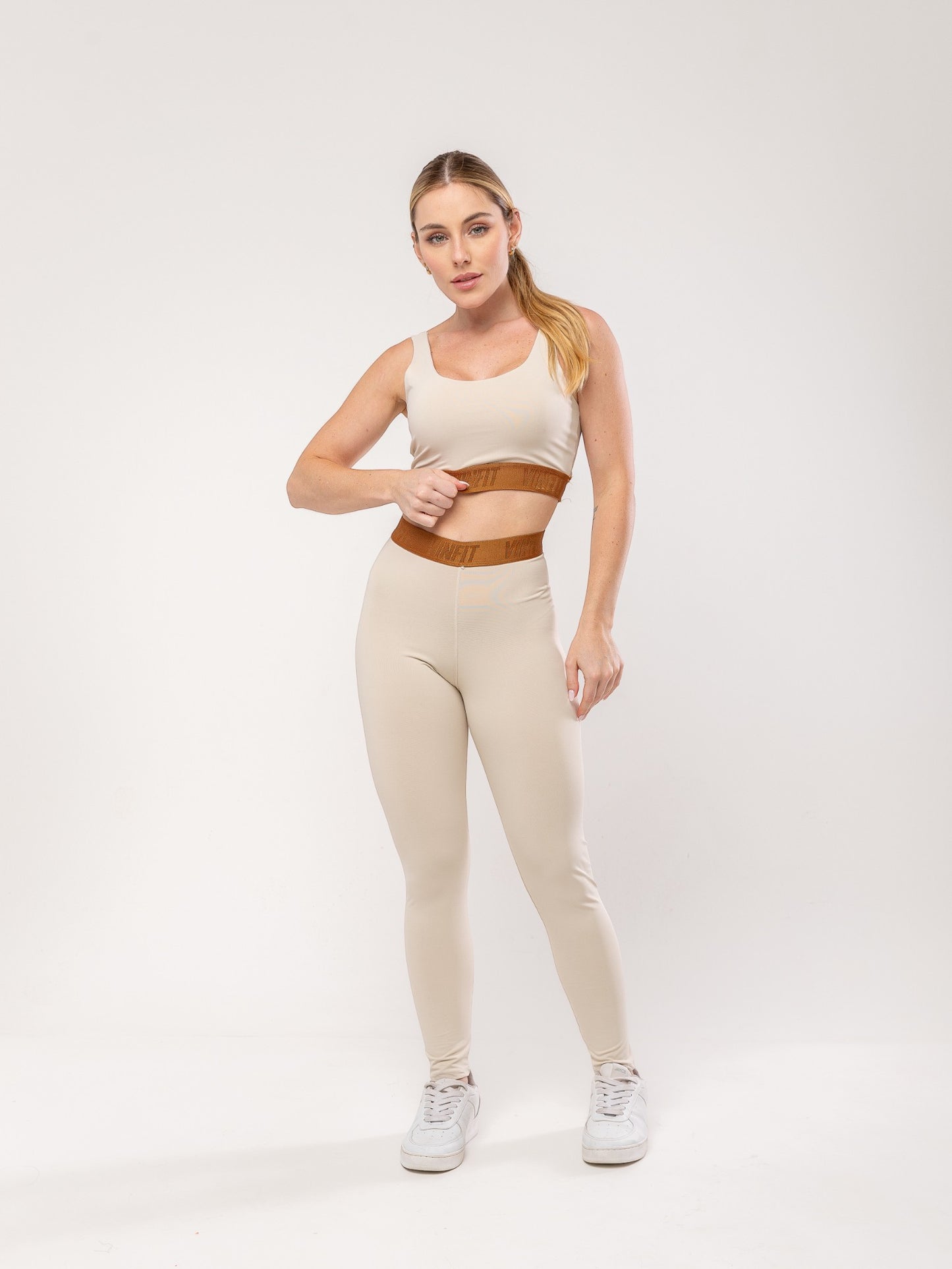 Calça Com Elastico | Cintura Alta e Conforto