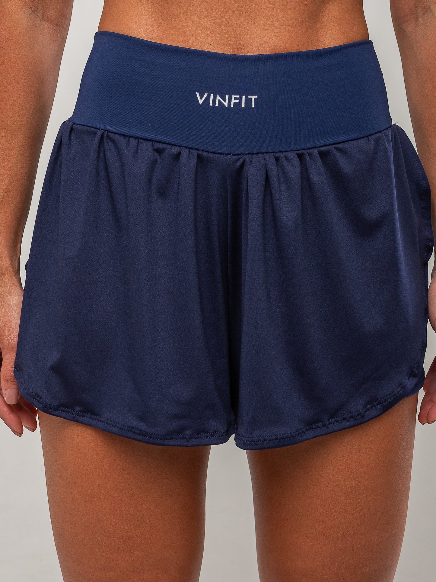 Shorts Duplo em Poliamida | Performance, Conforto