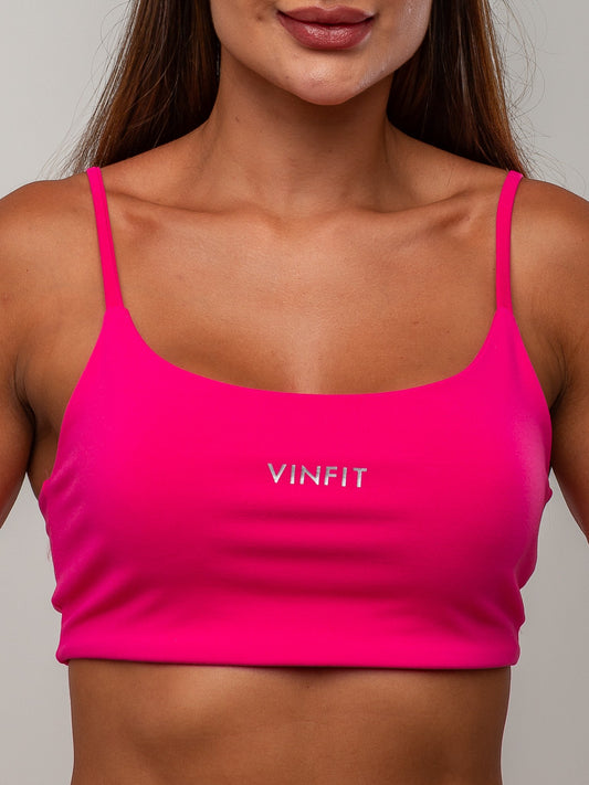 Top Alça Fina Vinfit Poliamida | Leveza e Liberdade de Movimento