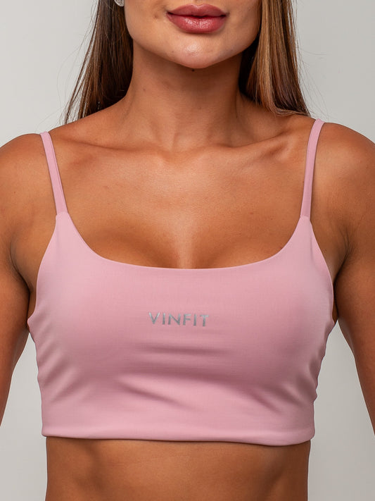 Top Alça Fina Vinfit Poliamida | Leveza e Liberdade de Movimento