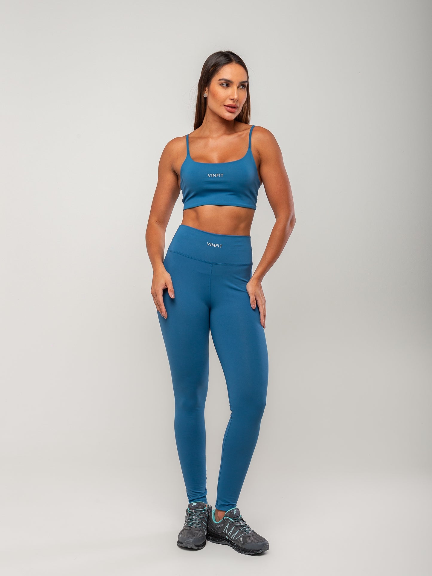 Calça Basic Vinfit Poliamiada | Durabilidade e Conforto