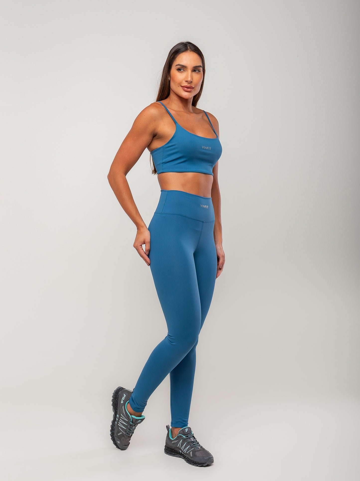 Calça Basic Vinfit Poliamiada | Durabilidade e Conforto