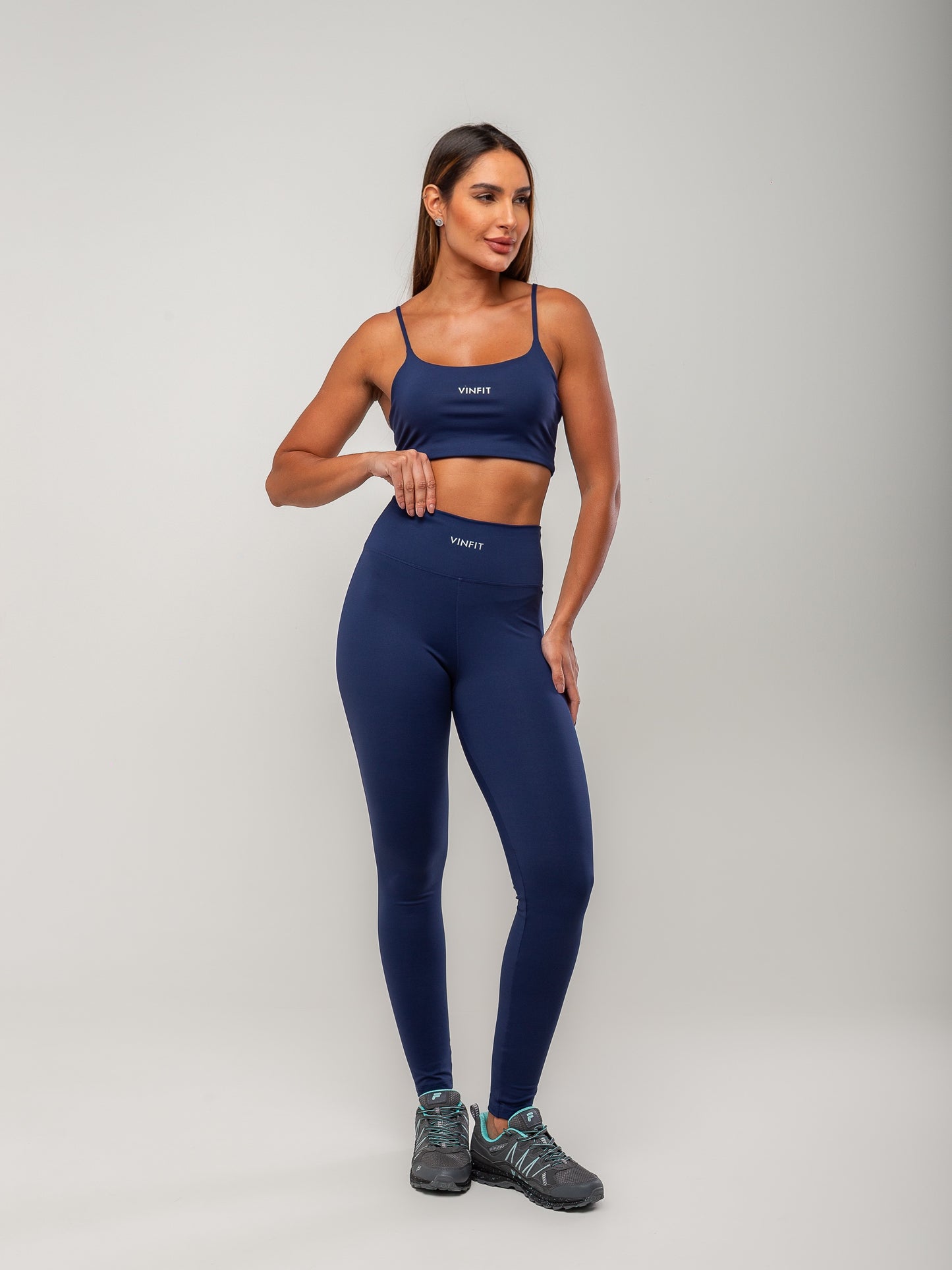 Calça Basic Vinfit Poliamiada | Durabilidade e Conforto
