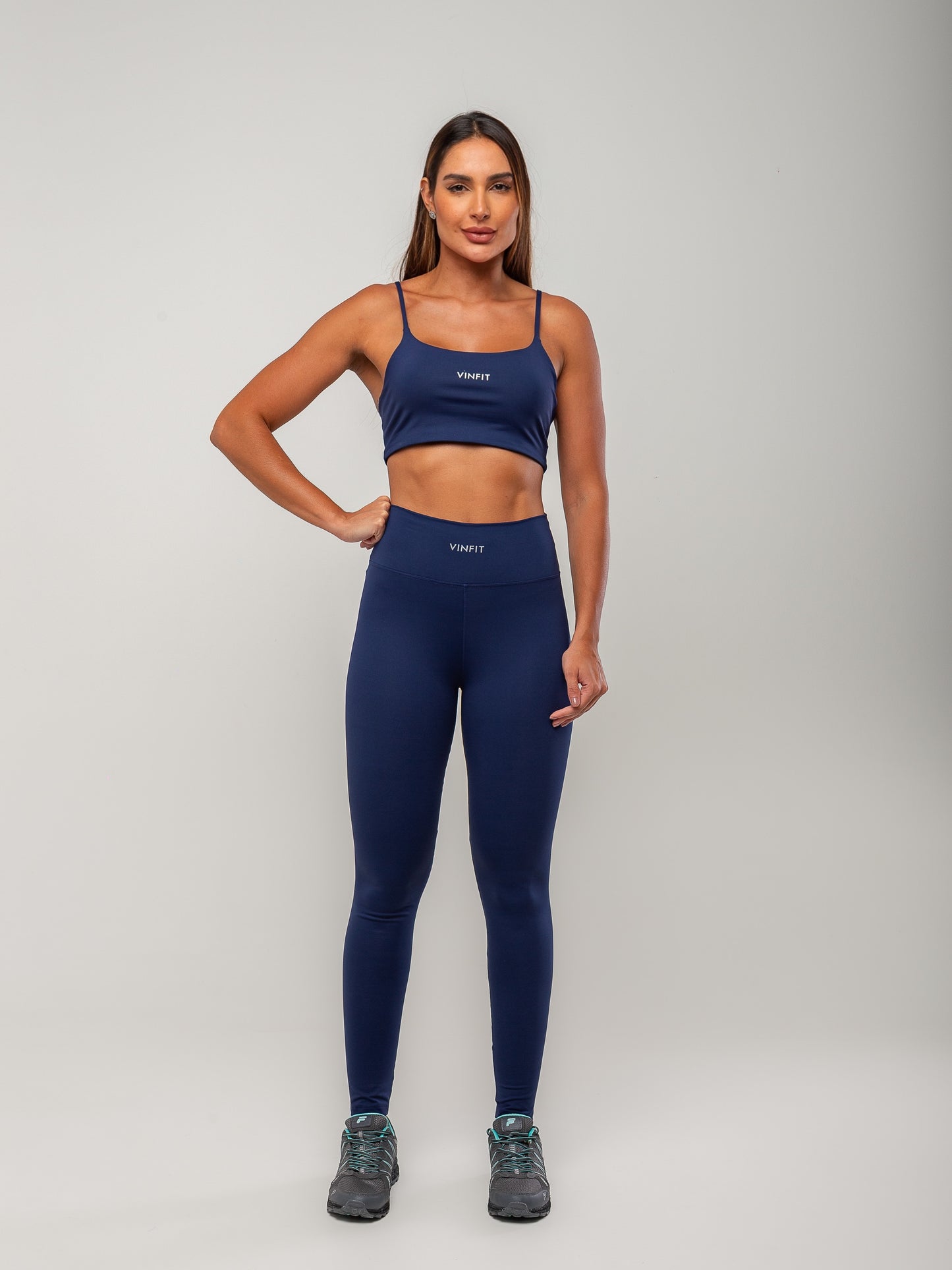 Calça Basic Vinfit Poliamiada | Durabilidade e Conforto