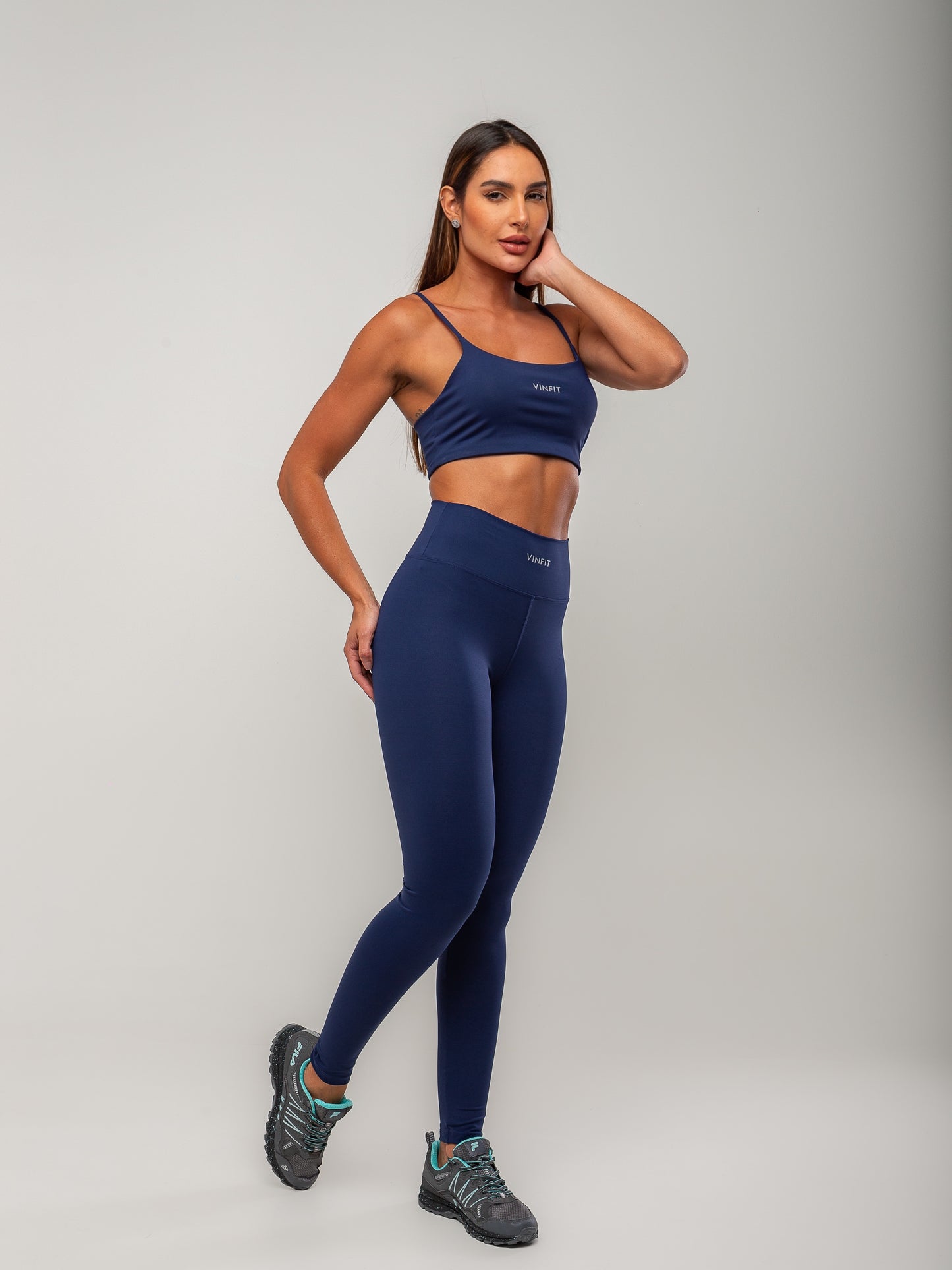 Calça Basic Vinfit Poliamiada | Durabilidade e Conforto