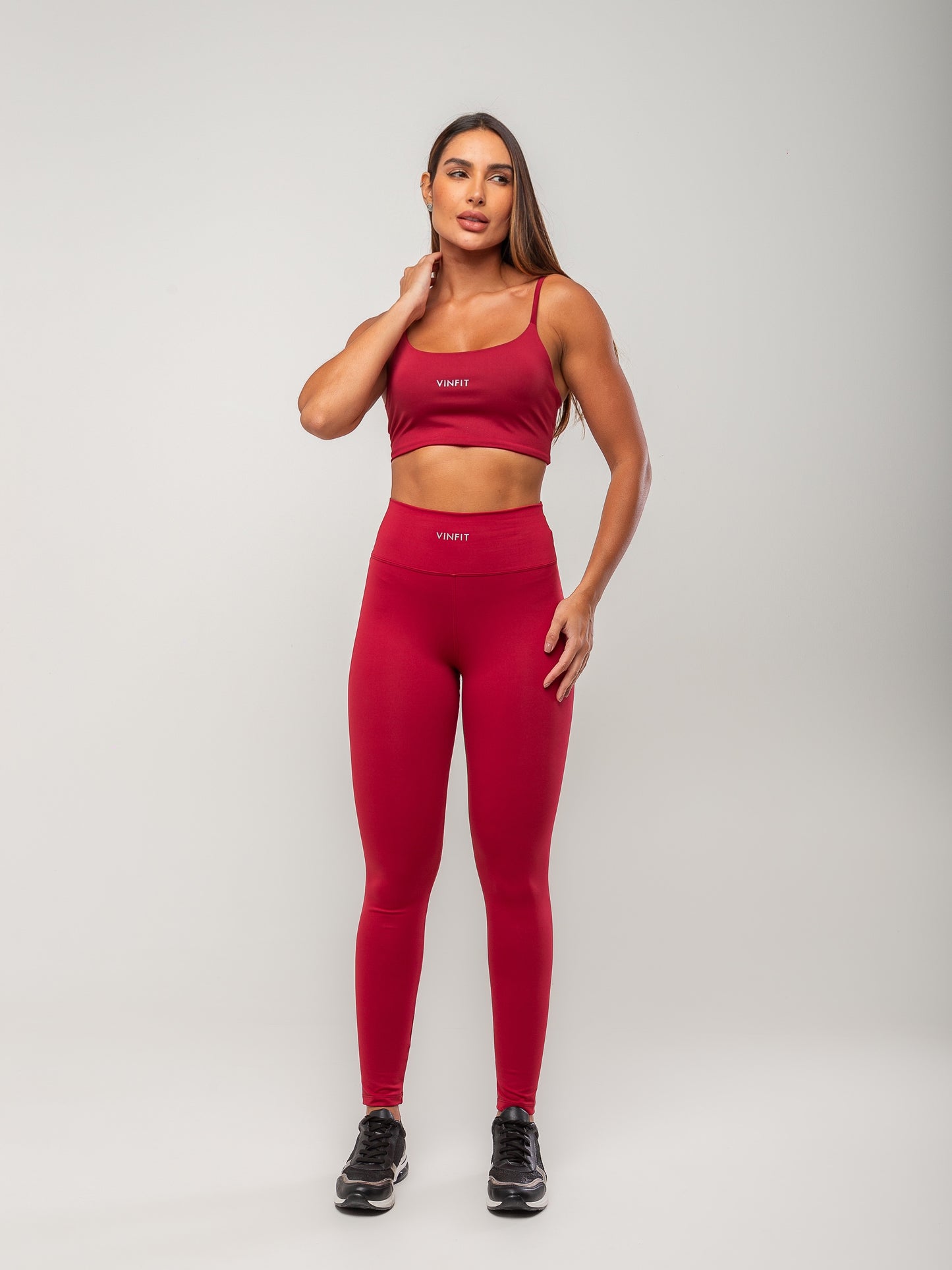 Calça Basic Vinfit Poliamiada | Durabilidade e Conforto