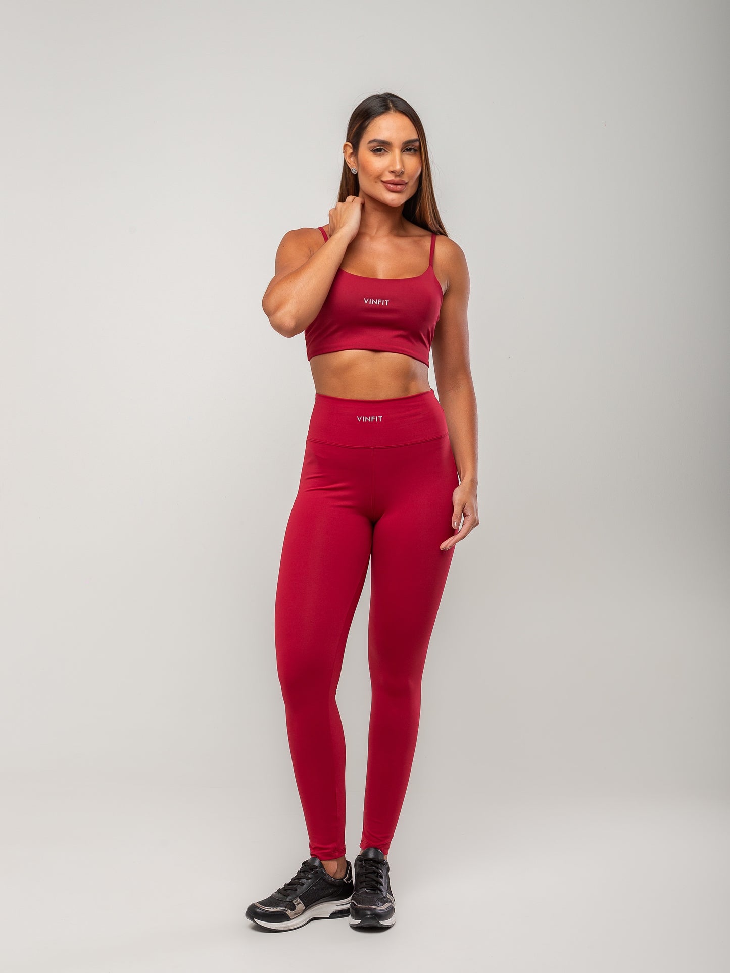 Calça Basic Vinfit Poliamiada | Durabilidade e Conforto