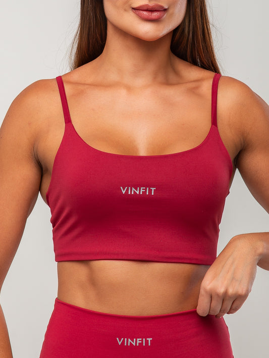 Top Alça Fina Vinfit Poliamida | Leveza e Liberdade de Movimento