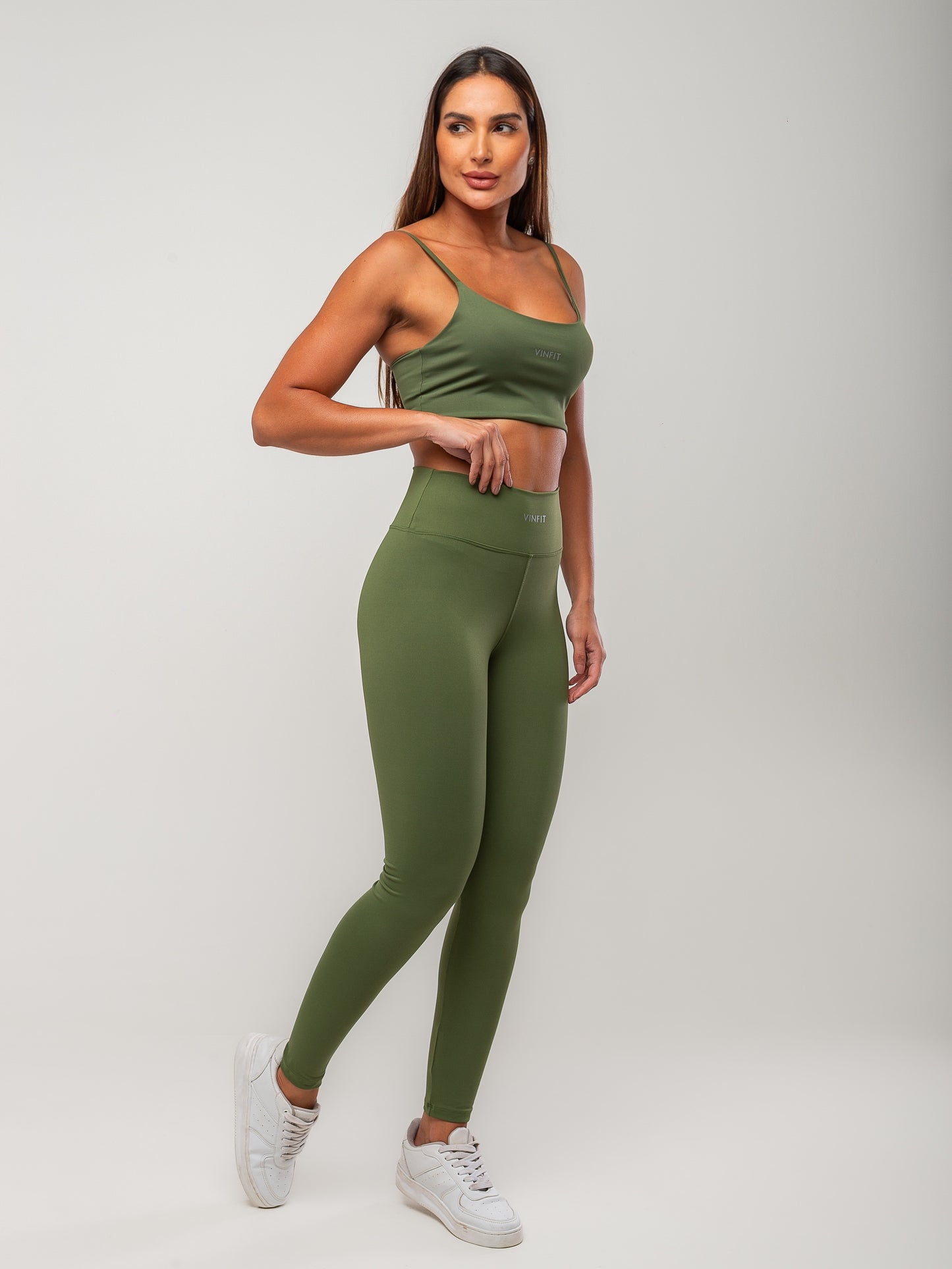 Calça Basic Vinfit Poliamiada | Durabilidade e Conforto