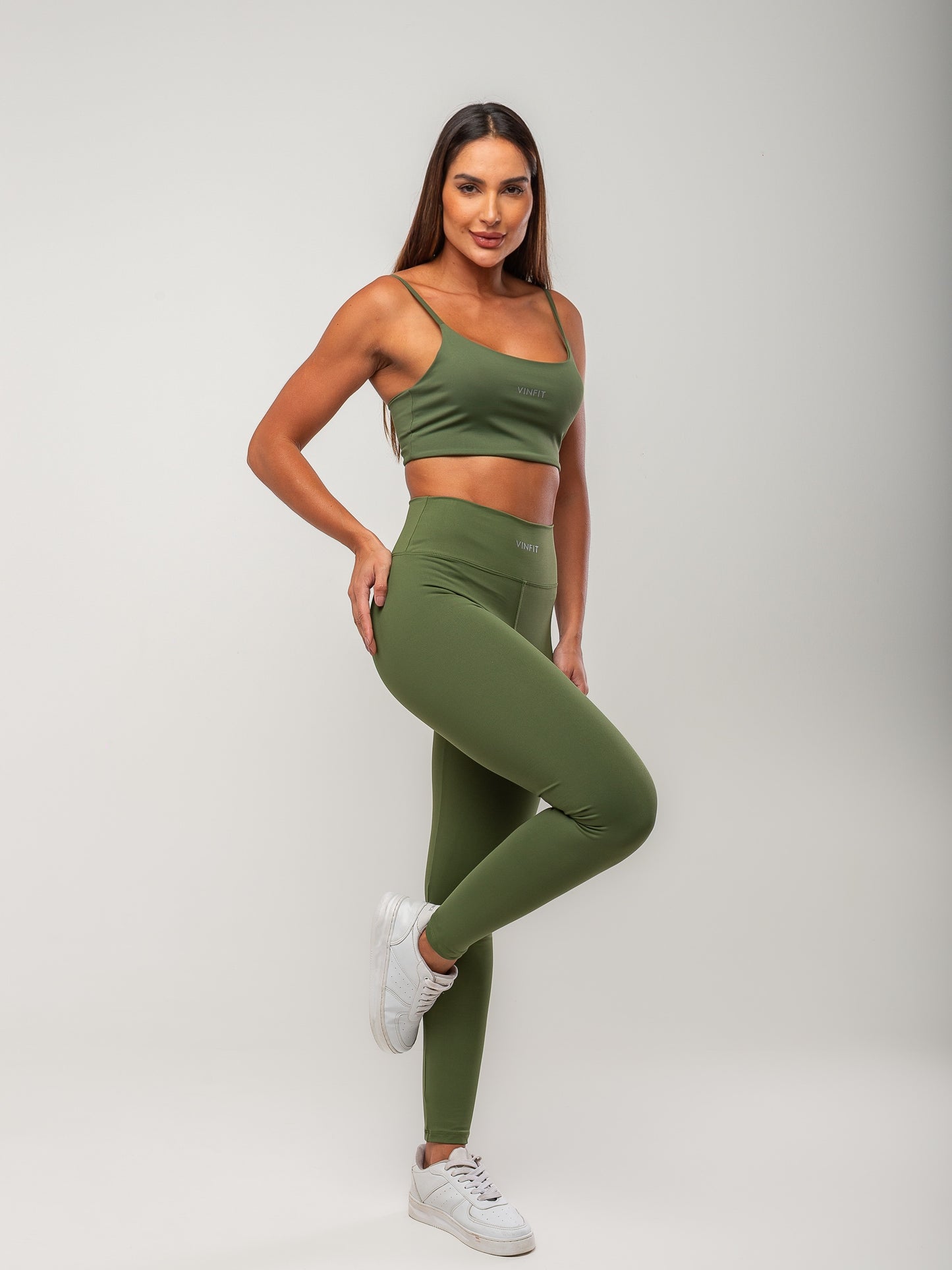 Calça Basic Vinfit Poliamiada | Durabilidade e Conforto