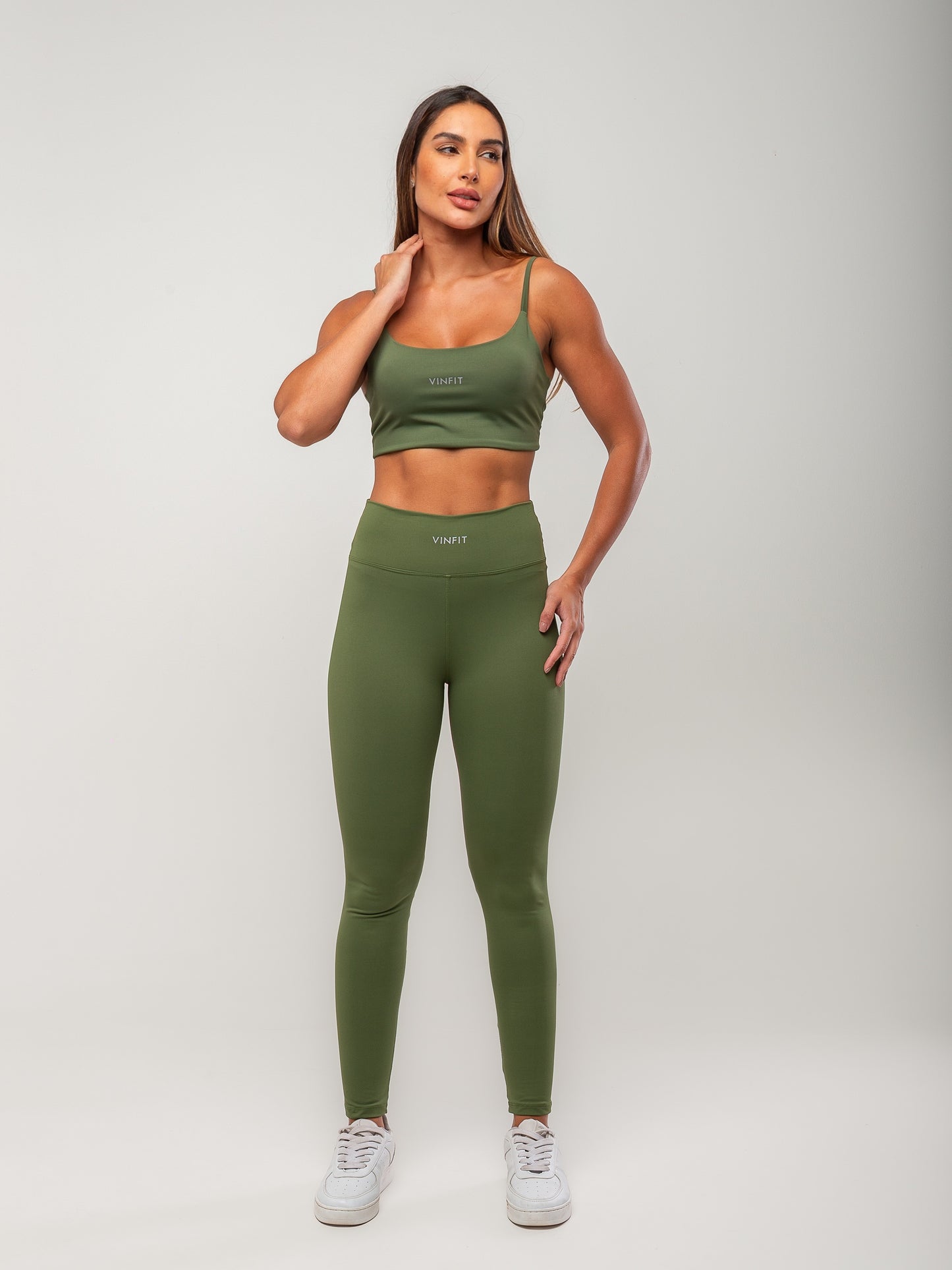 Calça Basic Vinfit Poliamiada | Durabilidade e Conforto