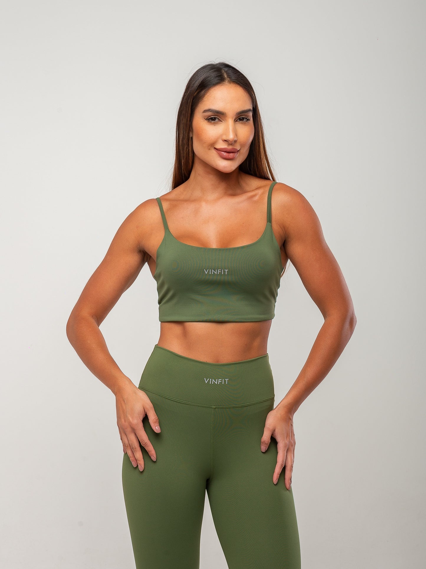 Top Alça Fina Vinfit Poliamida | Leveza e Liberdade de Movimento