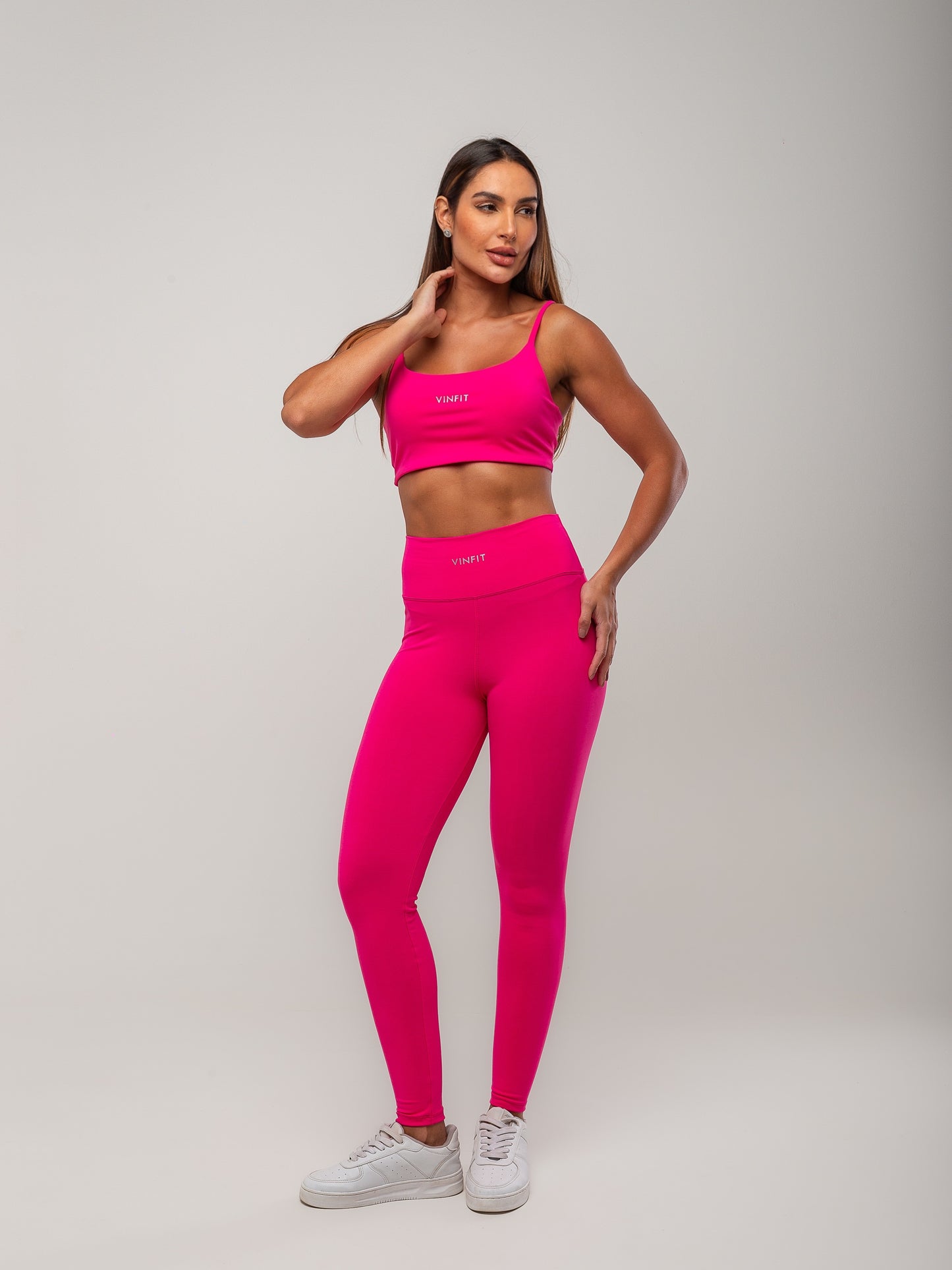 Calça Basic Vinfit Poliamiada | Durabilidade e Conforto