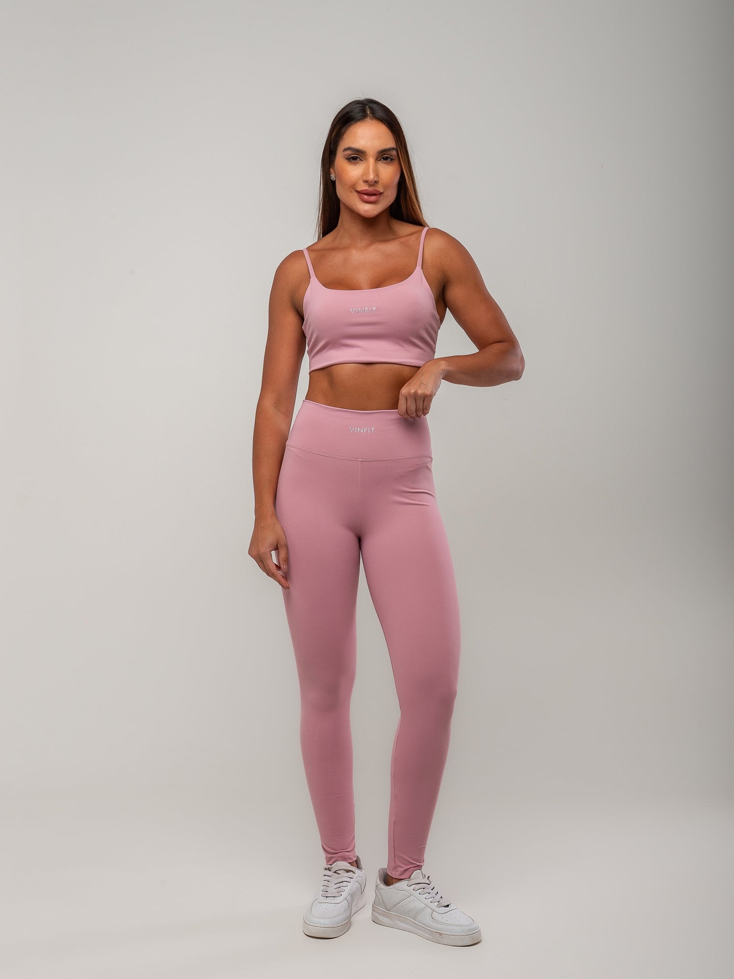 Calça Basic Vinfit Poliamiada | Durabilidade e Conforto