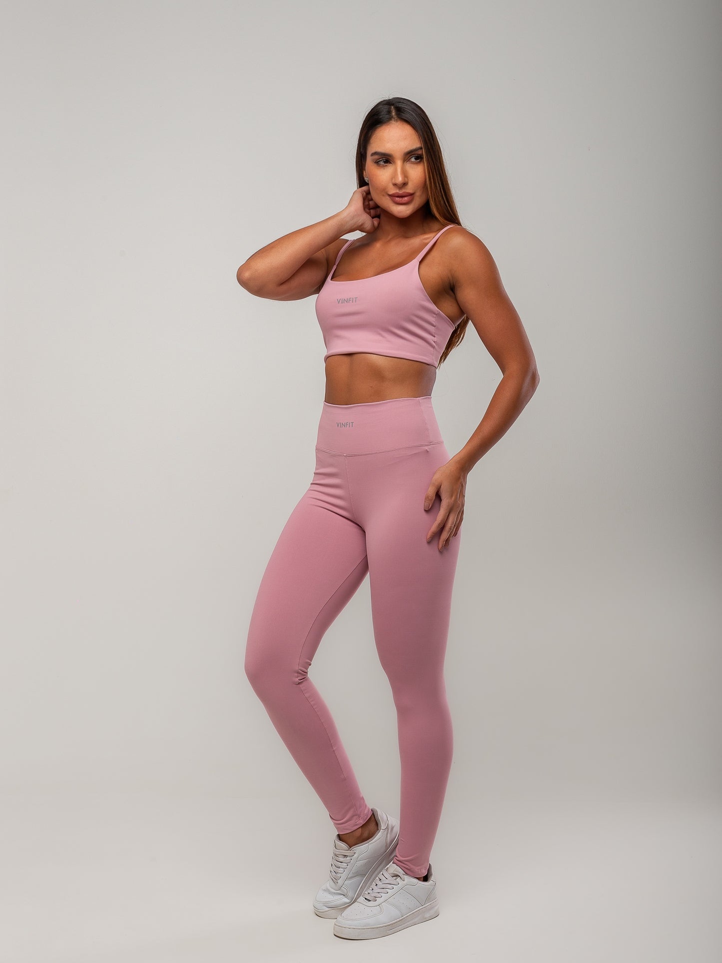 Calça Basic Vinfit Poliamiada | Durabilidade e Conforto
