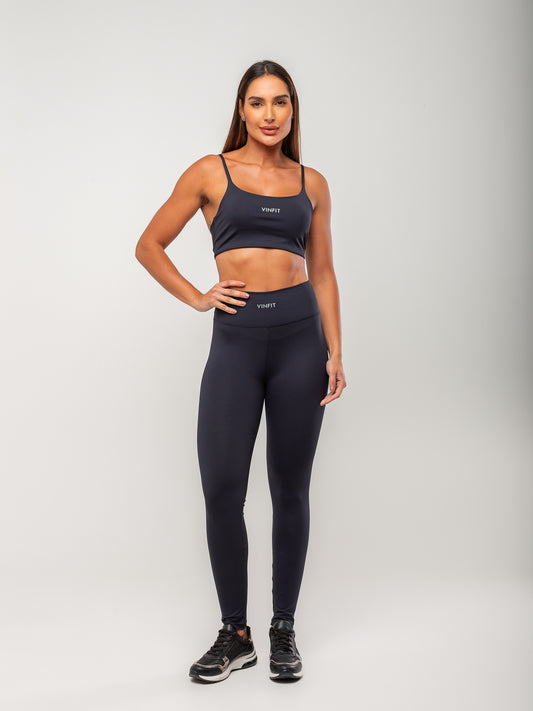 Calça Basic Vinfit Poliamiada | Durabilidade e Conforto
