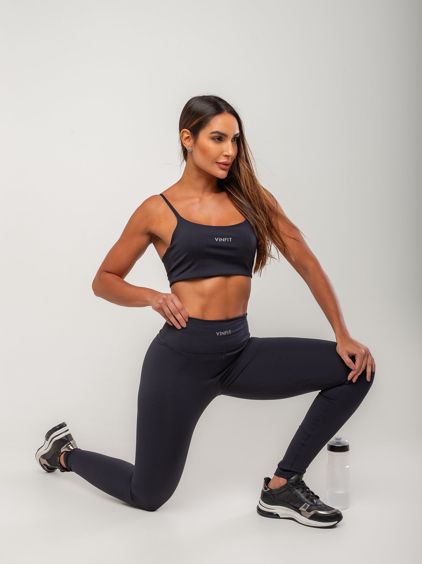 Calça Basic Vinfit Poliamiada | Durabilidade e Conforto