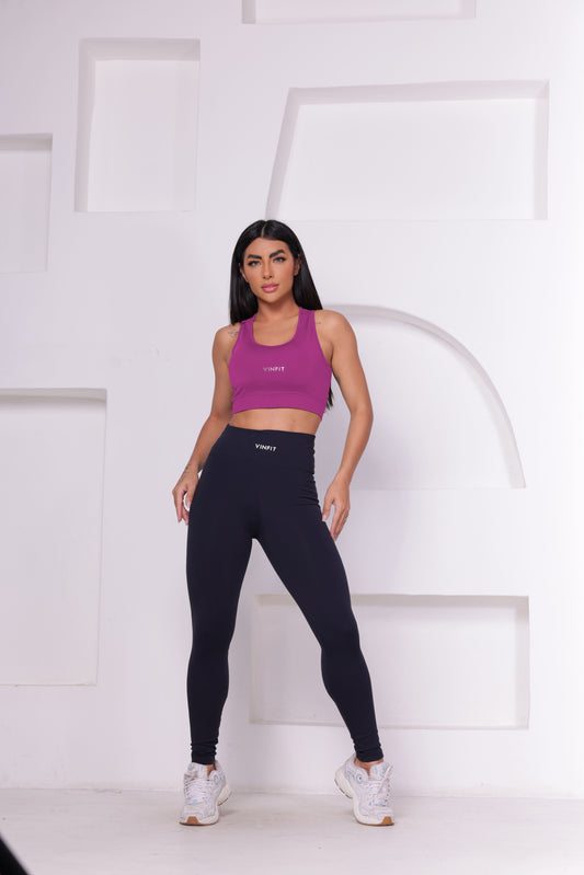 Top Basic Vinfit Nadador Poliamida | Toque Suave e Respirável