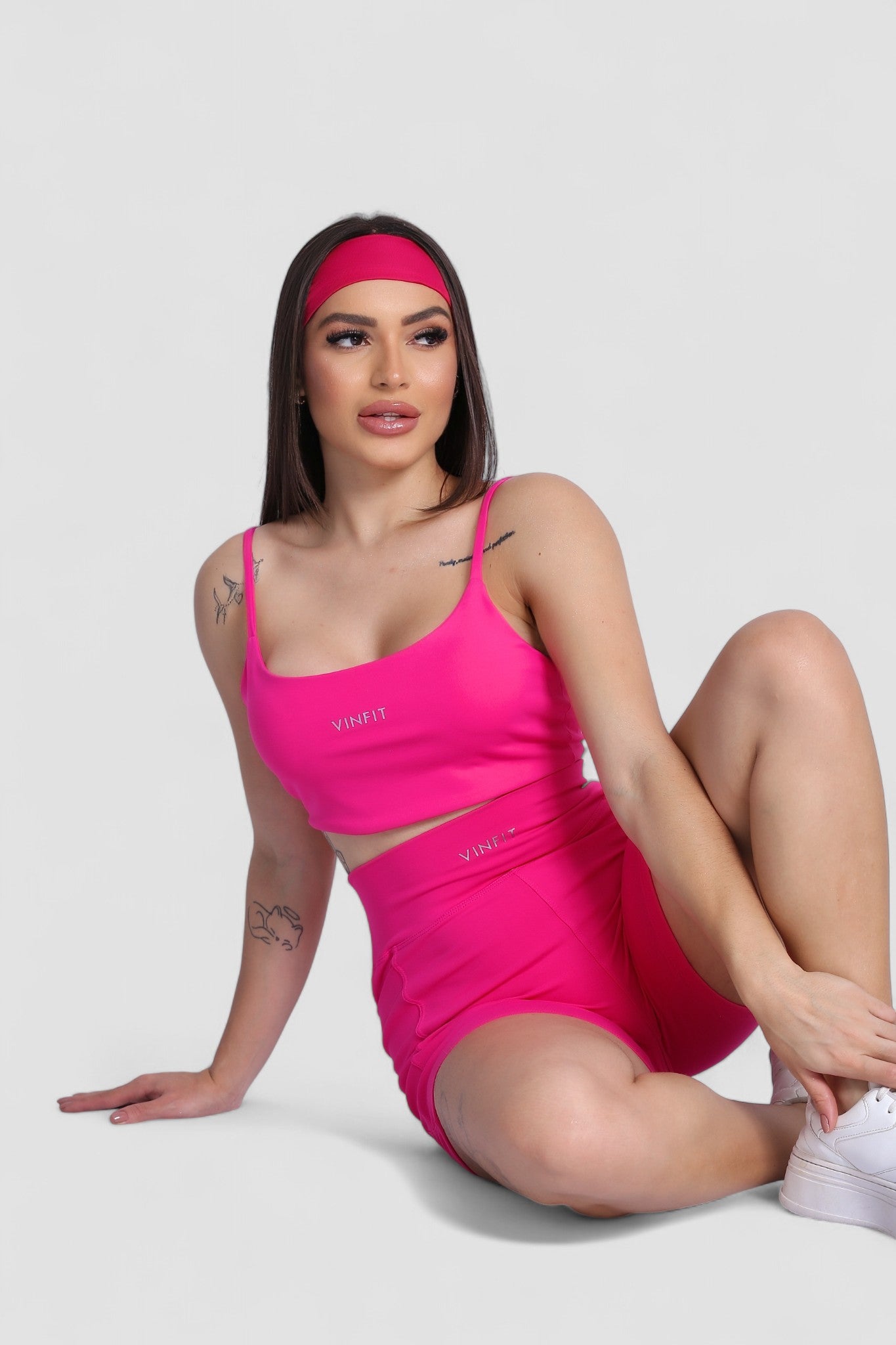 Shorts Basic com Bolso Vinfit Poliamida | Funcionalidade e Alta Performance