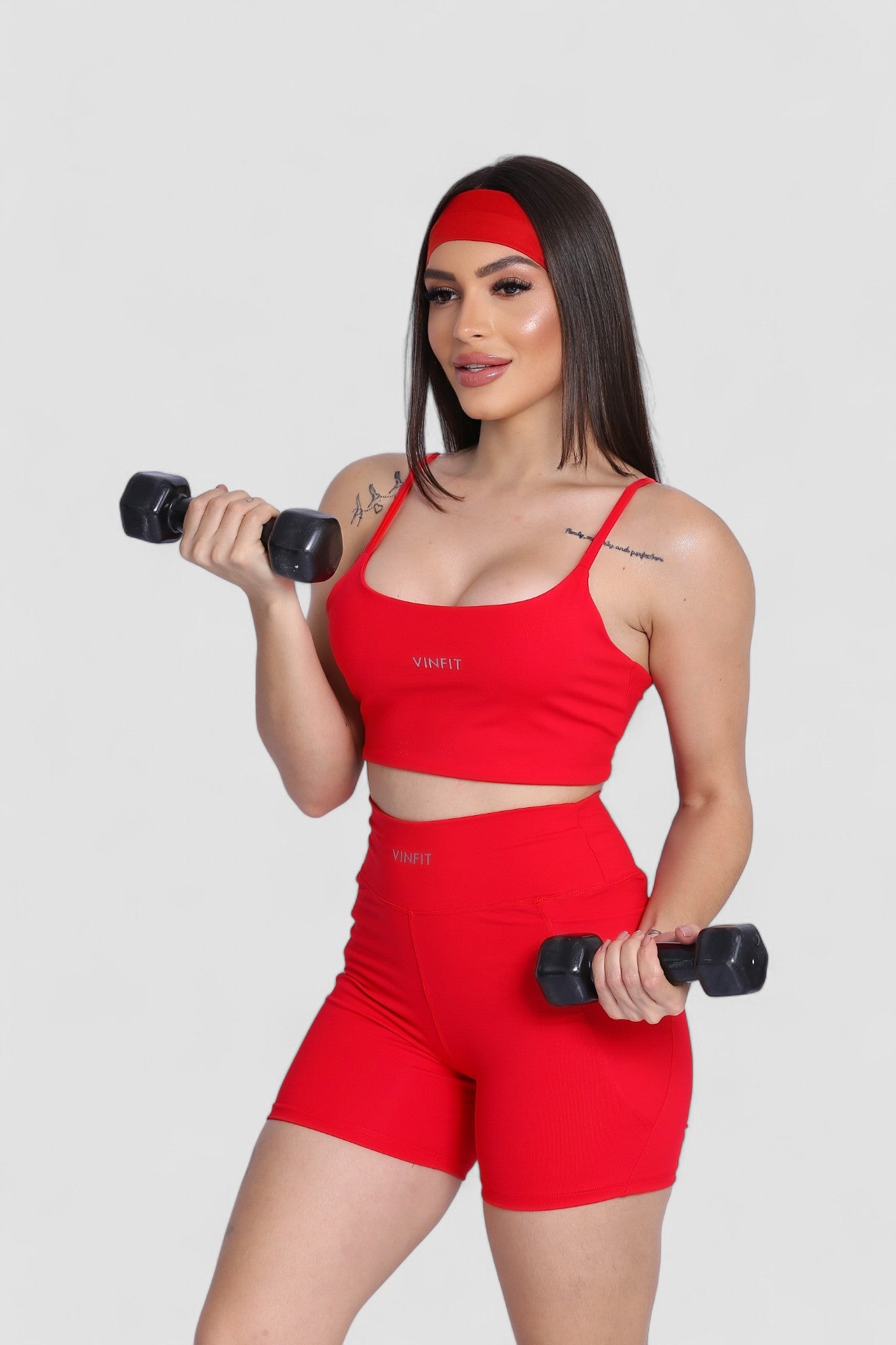 Shorts Basic com Bolso Vinfit Poliamida | Funcionalidade e Alta Performance