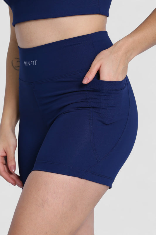 Shorts Basic com Bolso Vinfit Poliamida | Funcionalidade e Alta Performance